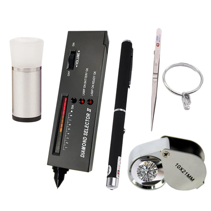 

GTBL Diamond Test Kit With Gem Tester Accuracy Jewelers Test Equipment Accuracy Diamond Tester For Novice And Expert
