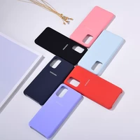 original galaxy s20 plus s20 note 20 ultra liquid silicone case s20 fe a21s mobile phone cover for s20 note 20 shells