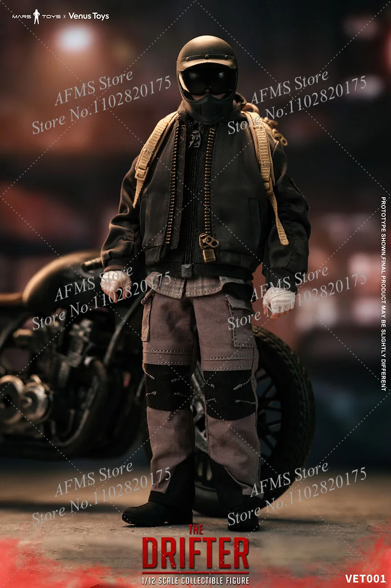 Игрушки Venus Toys Mars Toys VET001 112 Мужская фигурка солдата Бэтмена Паттинсона в версии велосипедиста, 6 дюймов, модель куклы (art.: 3920da70855ca) - 3920da70855ca
