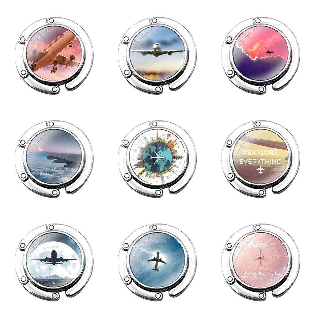 Складной крючок для кошелька женщин настольная Сумочка хранения складной