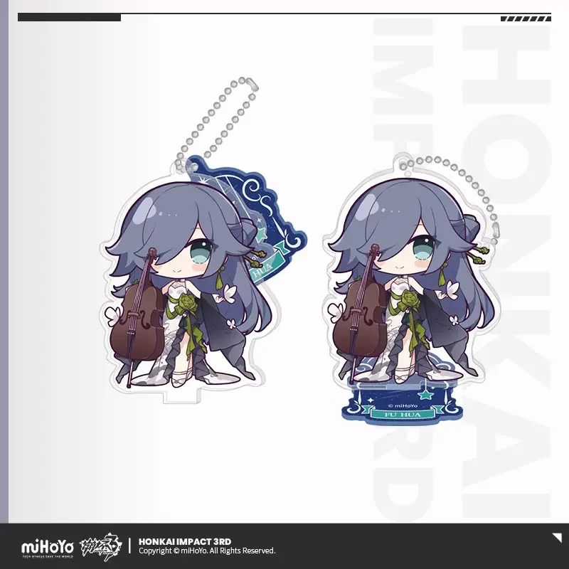 Фото Sunsyea Honkai Impact 3rd Official Merch miHoYo Original Authentic Theme Series Q Version Акриловая подставка Броня Фу Хуа Дюрандал №5