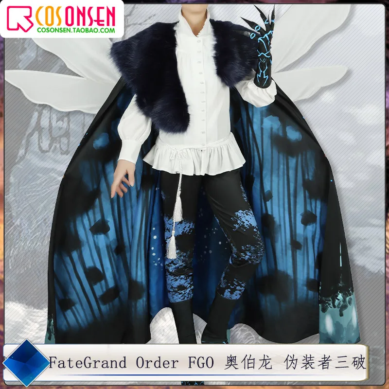 

FGO Fate / Grand Order Oberon Vortigern Cosplay Costume High Quality Fashion Role Play Clothing Sizes S-XXXL New