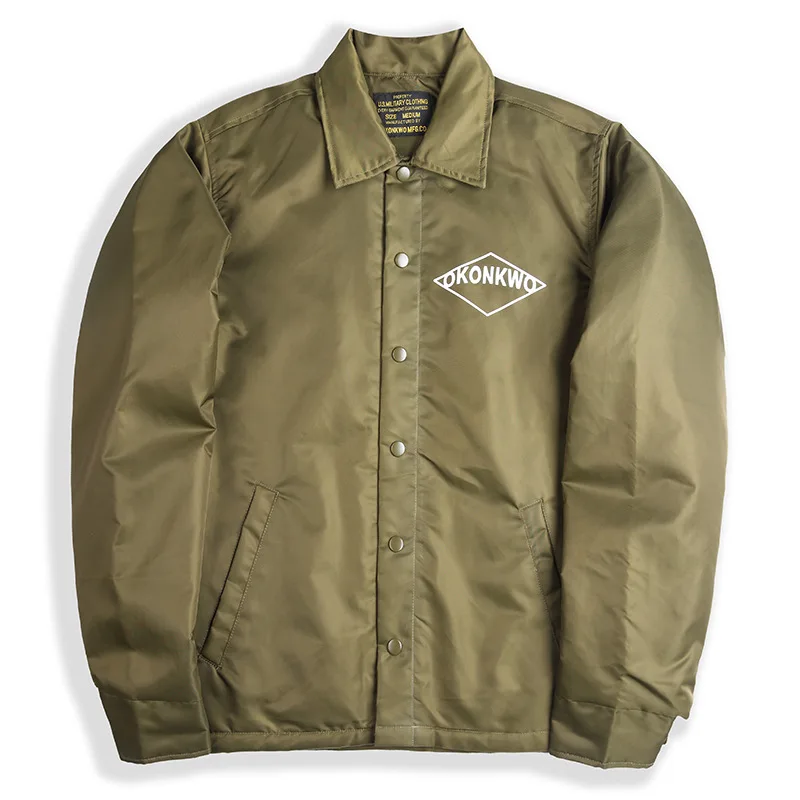 OKONKWO утолщенная куртка-тренер стеганая водонепроницаемая ветровка мужская и
