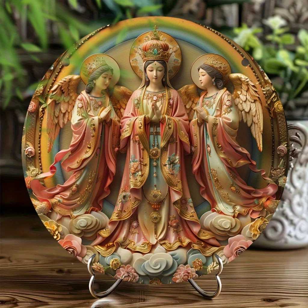 Восточный буддийский ловец музея — акриловый настенный рисунок