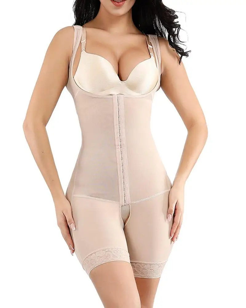 

Curvaceous Women's Fajas Shapewear Hypo-allergenic Fabric for Sensitive Skin Home Wear Shapewear Ladies Underwear Body Shaper