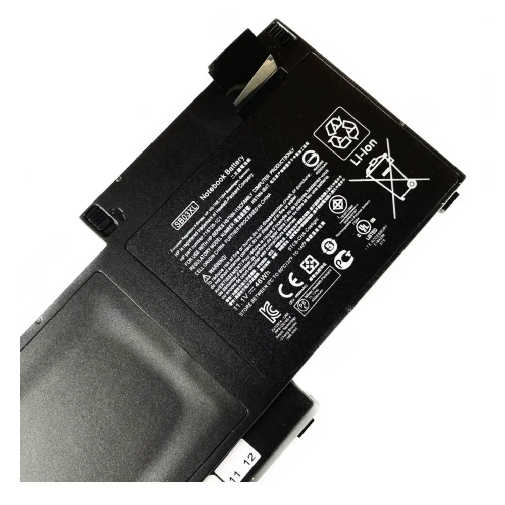 100% Новый аккумулятор для ноутбука HP EliteBook 820 720 725 G1 G2 E7U25AA E7U25ET 716726-1C1 4000 мАч/46 Вт/ч