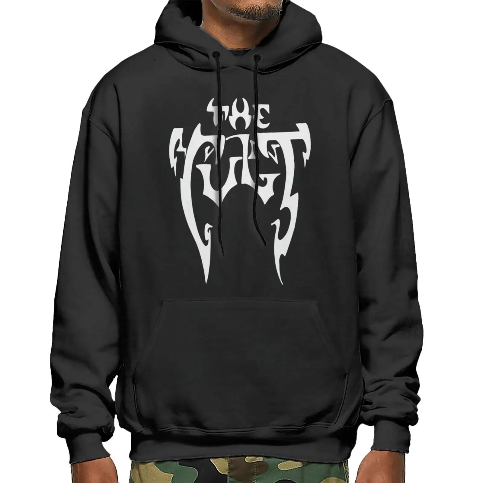 

Толстовка с капюшоном и графическим принтом, худи на молнии