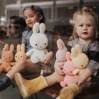 ins high grade 45cm height large plush bunny doll toys kids sleeping back cushion cute stuffed rabbit baby accompany dolls gift