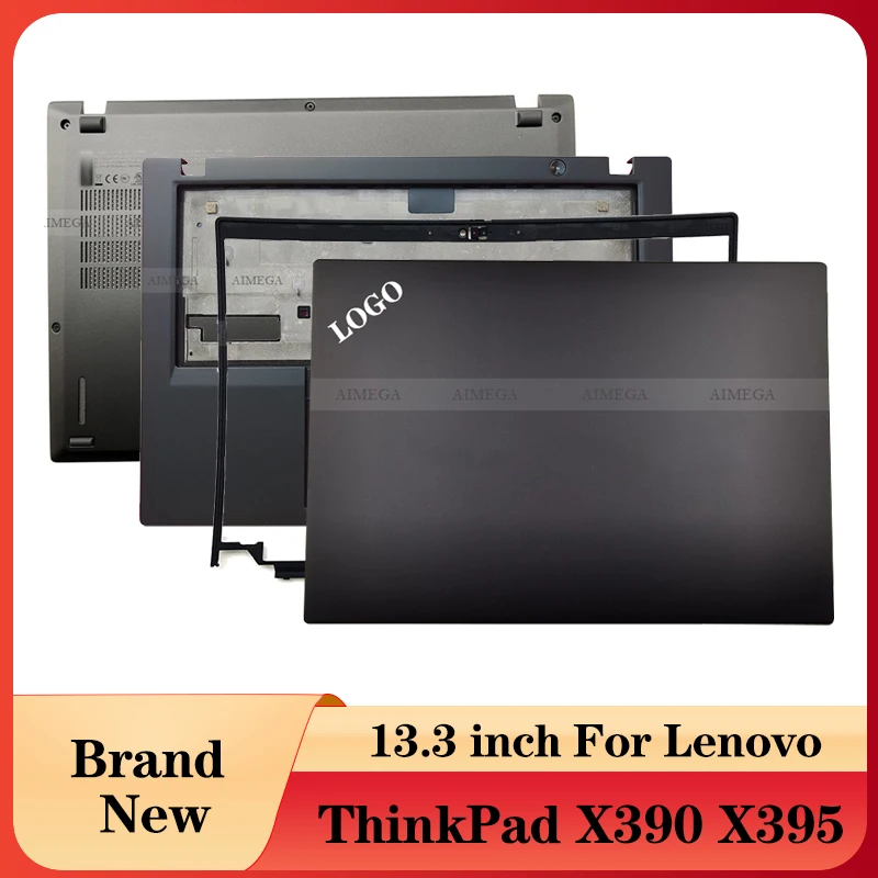 

NEW HD Screen Laptop For Lenovo ThinkPad X390 X395 Case Computer Case LCD Back Cover/Front Bezel/Palmrest/Bottom Case