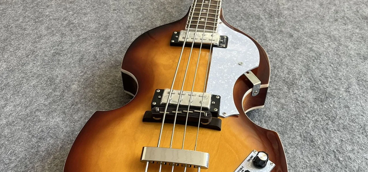 sunburst Hofner Violin BB2 bass contemporary electric flame maple hofner guitar in stock