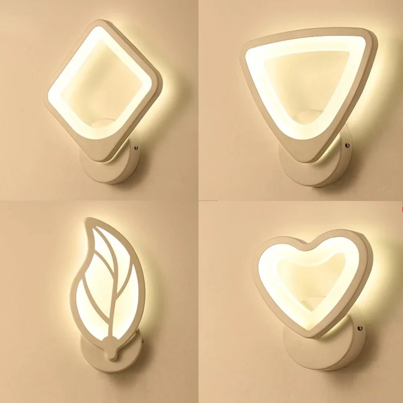 

Bedside Lamp Living Room Hotel Corridor Staircase Interior Room Decoration LED Light Nordic Modern Simple Bedroom Wall Lamp