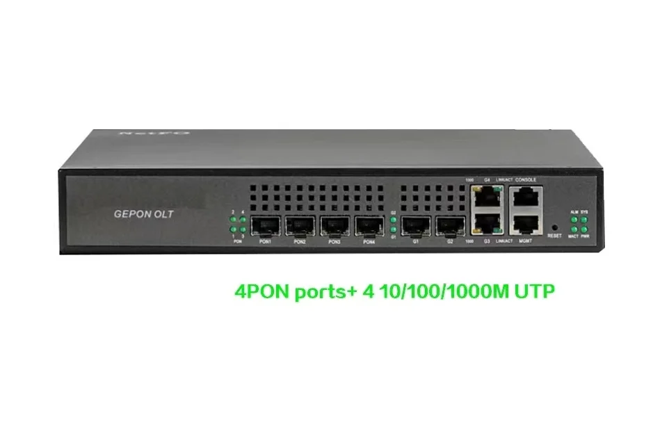 EPON OLT 4-портовый мини CATV сетевое управление фотооптическое волокно cat ONU
