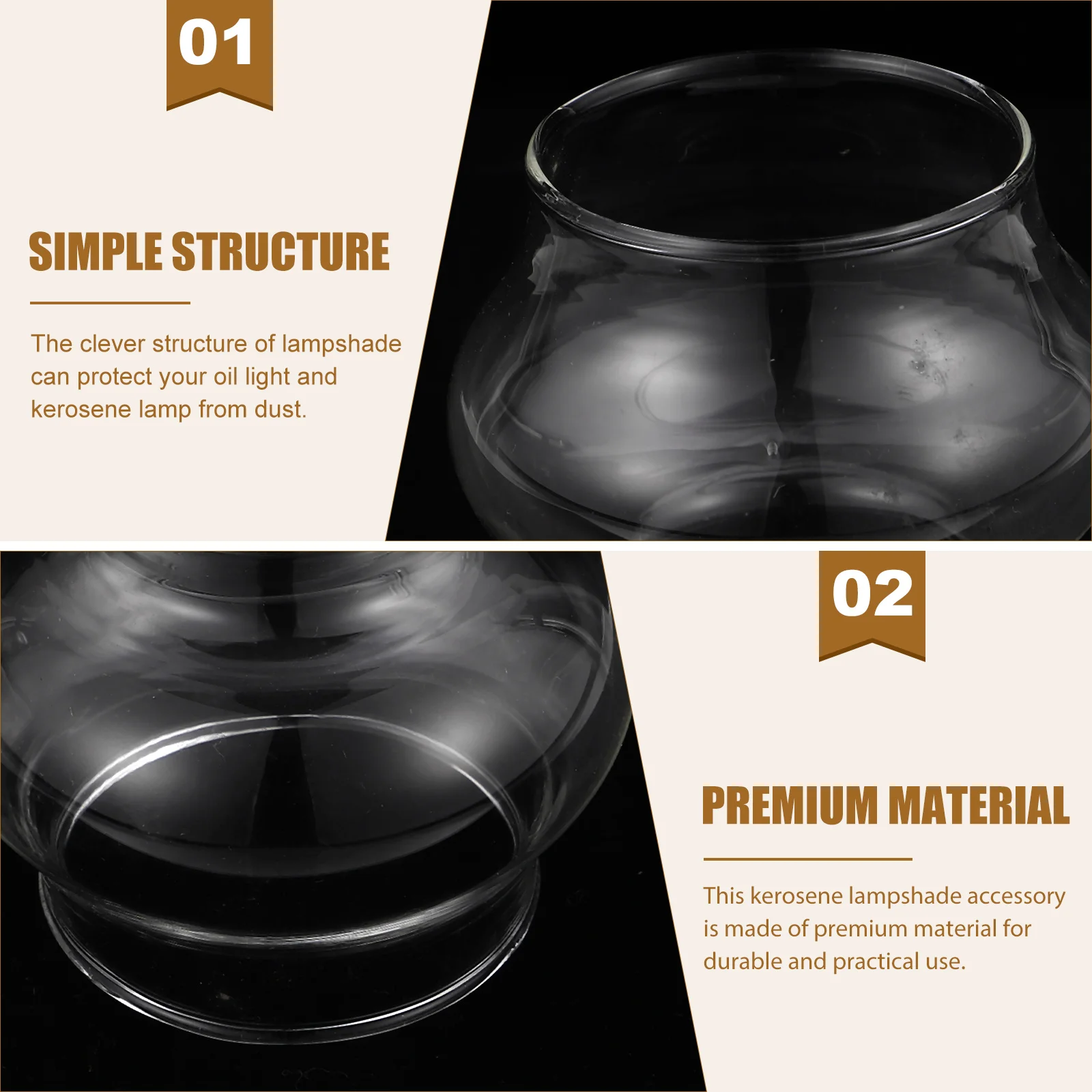 Затемняющее стекло для лампы в виде дымохода дневной свет замена свечи