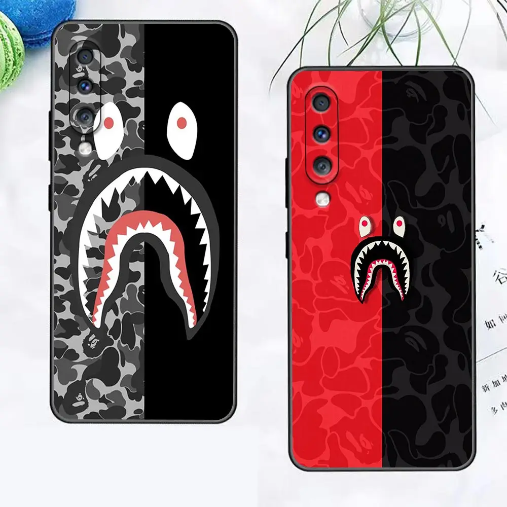 

Ritch Bath Shark Camouflage Funda Case For Samsung Galaxy NOTE 20 10 9 8 M62 M53 M33 M32 M30 M23 M20 M10 5G J8 J7 J6 Case Coque