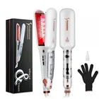 Профессиональный инфракрасный выпрямитель для волос, салонный утюжок с турмалиновым керамическим покрытием и нагревательной пластиной, инструменты для укладки, 2 дюйма