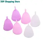 1 шт., Женская менструальная чаша из медицинского силикона