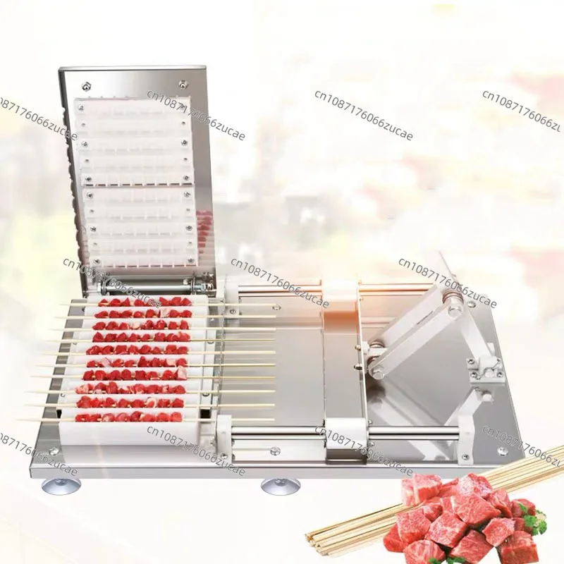 Ручная детская машина для барбекю из нержавеющей стали баранина кебаб ягненка