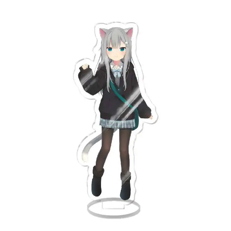 Фото Nekoha Shizuku акриловая подставка модель тарелка украшения оригинальность настольная фигурка дисплей подарки для фанатов мультфильм Prime Products Standee №4