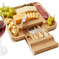 bamboo stick drawer cheese board sliced board square cheese board kitchen board chopping board cutting board storage %d0%b4%d0%be%d1%81%d0%ba%d0%b0