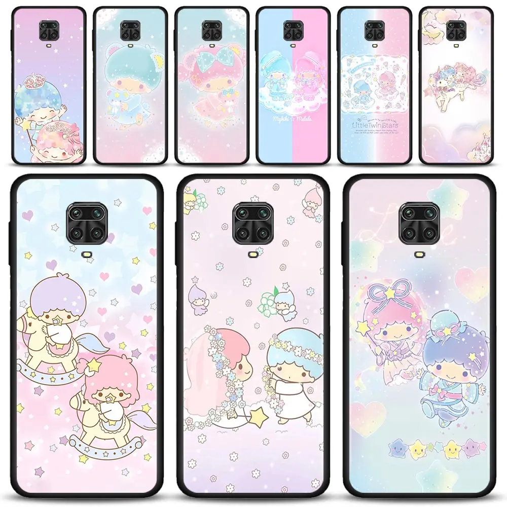 

Case For Xiaomi Redmi Note 11 9 8 10 Pro 7 9T 8T 9S 10Lite 11T 11S for REDMI 9 8 9C 9A 7A Crown Unicorn Rainbow Little Twin Star