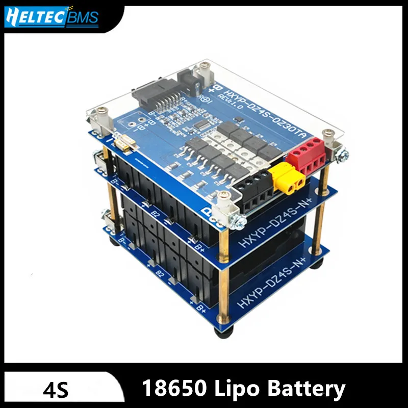 

DIY 12V 4S Power Wall Battery Holder 18650 Battery Pack with 4S 30A BMS 4S1P 4S2P Battery box/storage