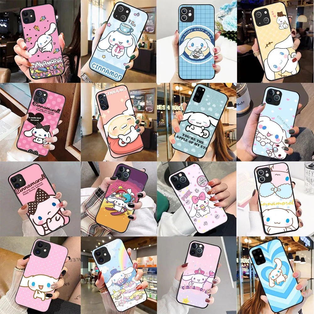 

PY-18 Cinnamoroll Silicone Case For Samsung A10 A10S A20 A30 A20S A50 A30S A50S A70 A70S A03 A03S A13 A33 Core