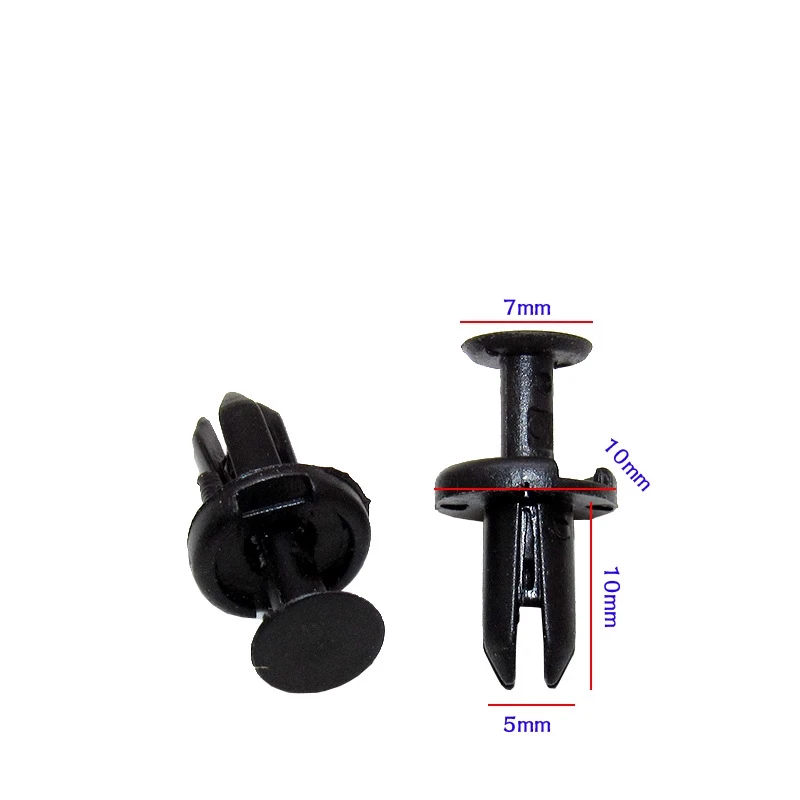 

OEM 20 шт. для 5 мм, 6 мм, 7 мм, 8 мм, отверстие, заклепка для автомобильного бампера, зажим для заклепки, зажим для обшивки крыльев, пластиковые автомобильные винты, фиксатор, зажим