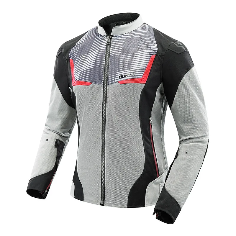 

Women Motorcycle Armor Jacket Summer Lady Teens Girls Riding Reflective Anti-collision Coat Breathable Mesh Fabric 3 Colors