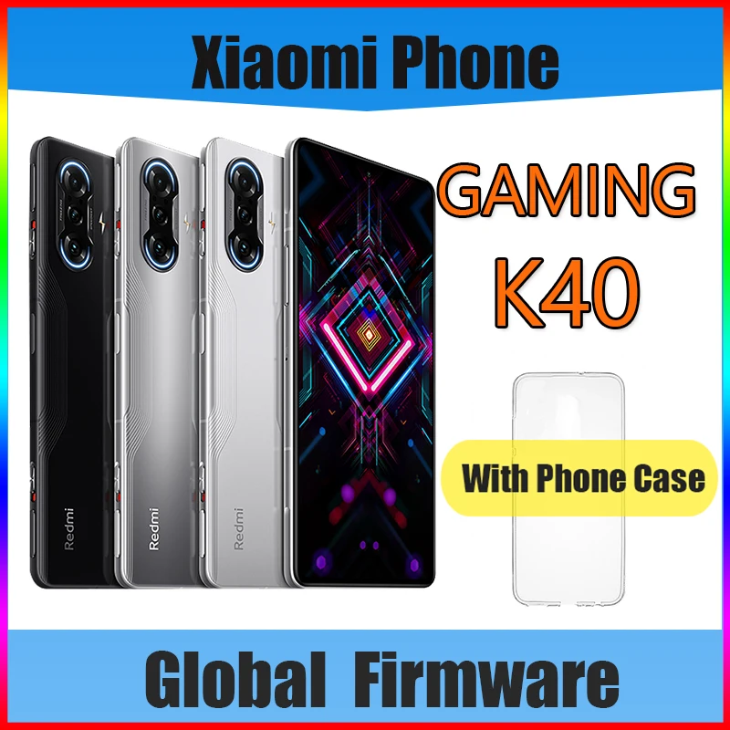 Original Cellphone Xiaomi Redmi K40 Gaming Smartphone 8GB/12
