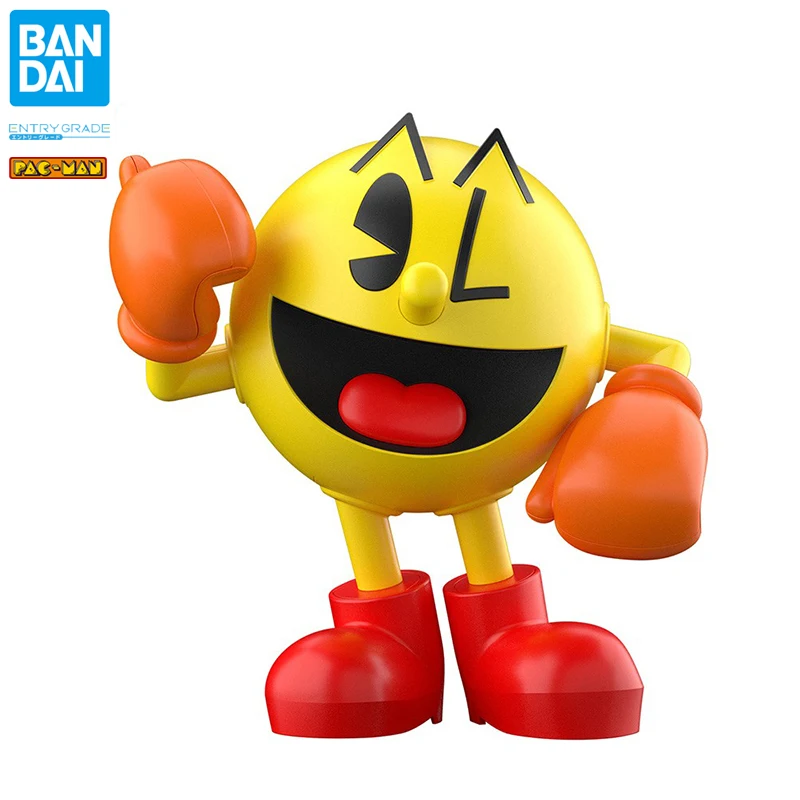 В наличии, оригинальная собранная модель Bandai начального класса EG PAC MAN, экшн-фигурка Восточного Дата, игрушки, Коллекционная модель, подарки для детей