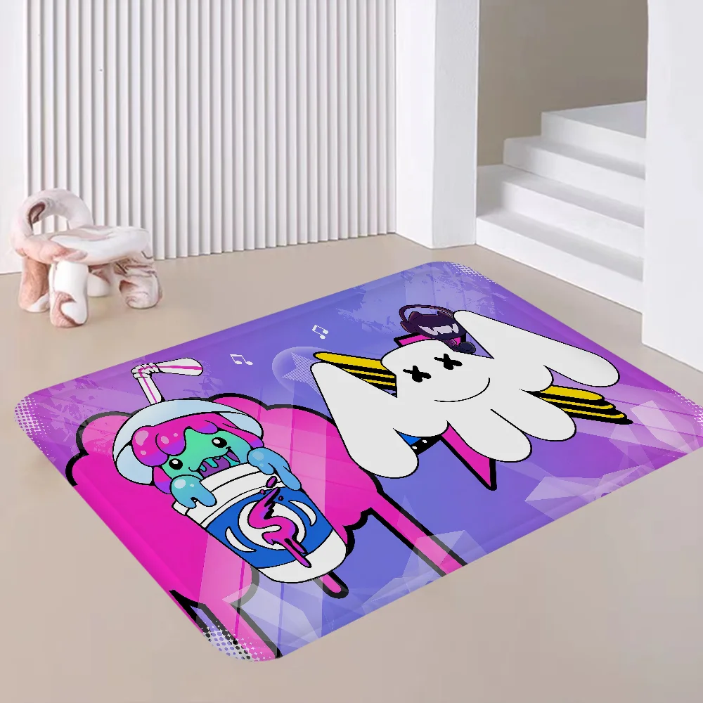 M-MarshmelloS Dj аниме коврик для ванной комнаты INS стиль мягкий напольный спальни дома