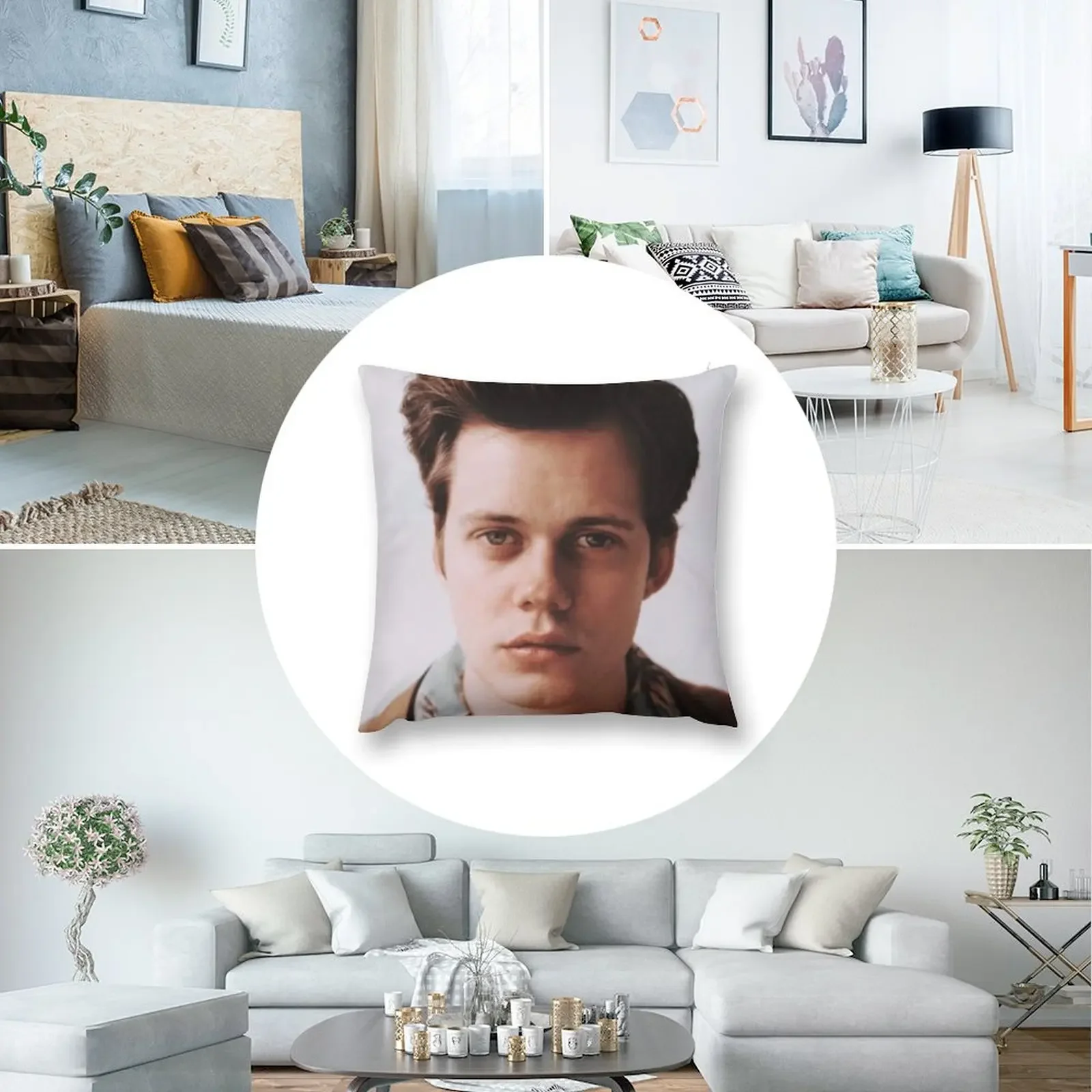 Декоративная подушка Bill Skarsgard подушки для дивана осеннее украшение декор дома