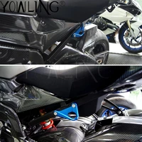 motorcycle accessories cnc aluminum rear sub frame racing hooks holder tie down brackets for bmw s1000rr s1000r s1000 r rr hp4
