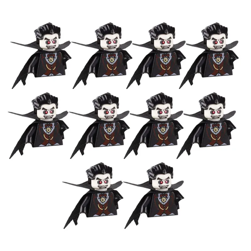 Строительные блоки фигурки оборудование серия Хэллоуин мини-кирпичи тыква