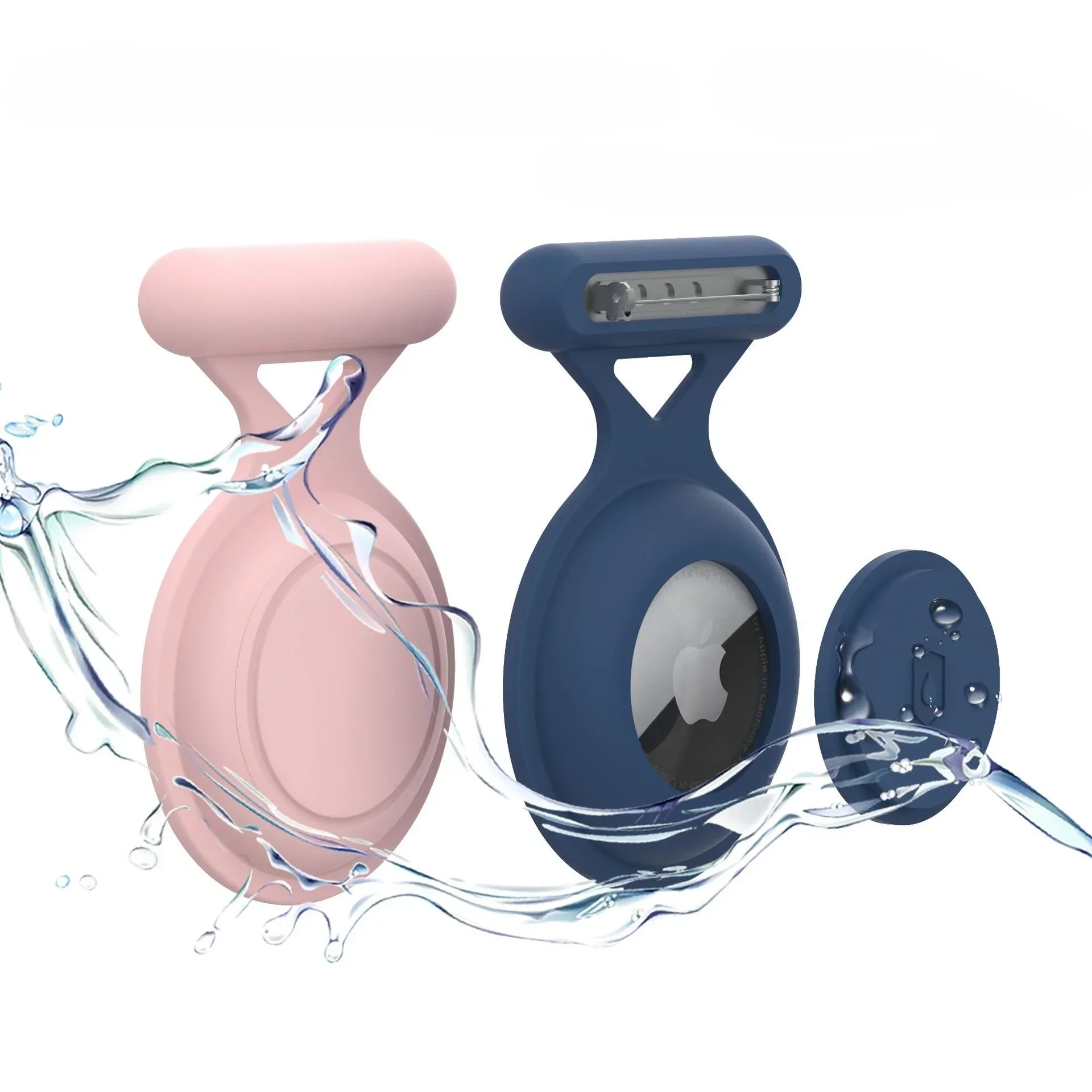 Водонепроницаемый Защитный Чехол Для Apple AirTag Tracker Device Силиконовый Против Потери