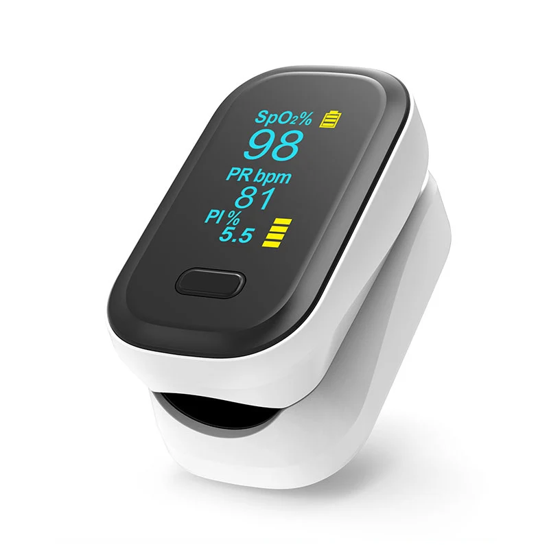 BOXYM Medical Portable Finger Pulse Oximeter blood oxygen Heart Rate Saturation Meter OLED Oximetro de dedo Saturometro Monitor