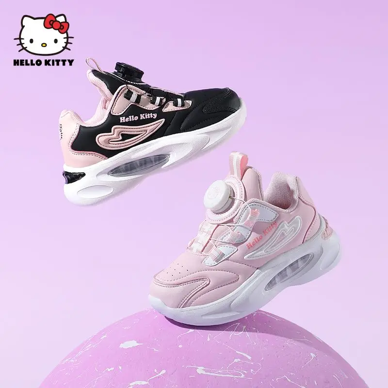 

Sanrio Anime Kawaii Hello Kitty Children Sneakers Cute Cartoon Spring Autumn New Girls Shoes Trendy All-Match Casual Shoes Gift