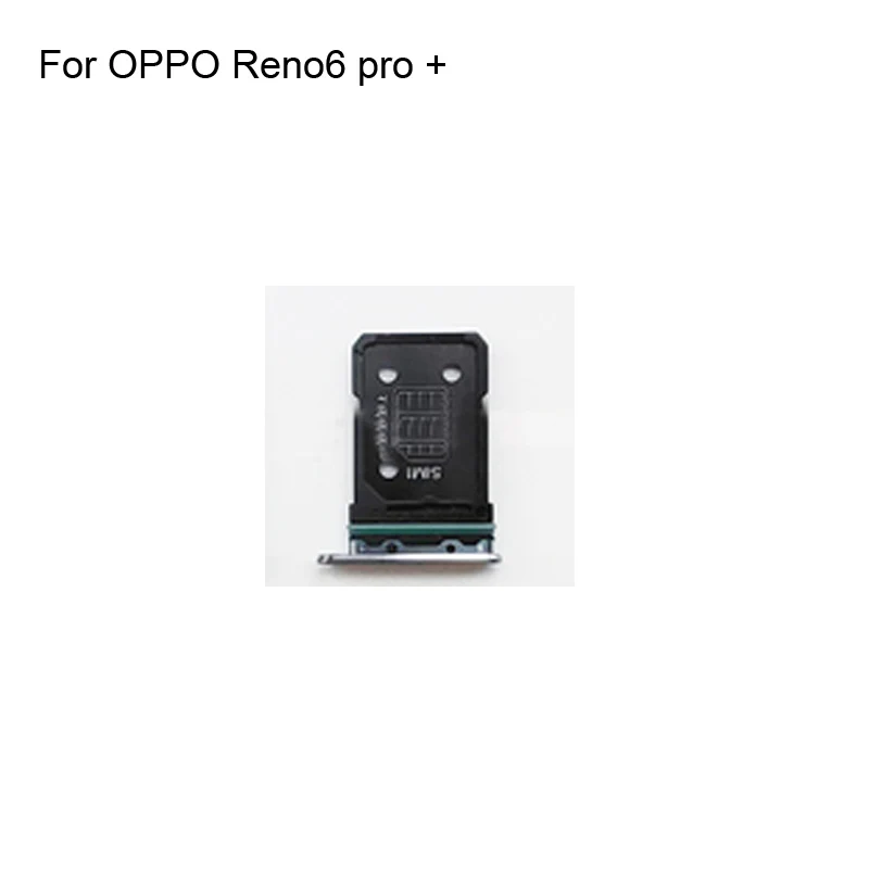

Для OPPO Reno6 Pro + Новый протестированный слот для Sim-карты памяти для OPPO Reno 6 Pro + Sim держатель для карт запасные части