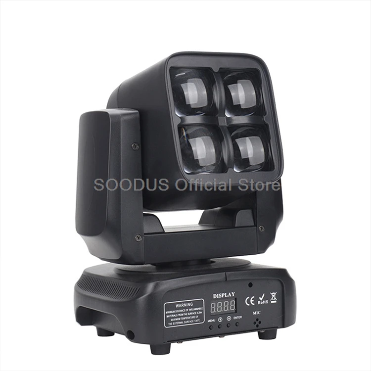 Освещение Dj 4*30 Вт с подвижной головкой светодиодный RGBW DMX512 управление для