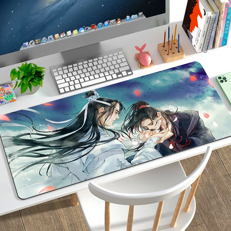 

Mousepad Gamer Keyboard Pad Mo Dao Zu Shi Gaming Pc Accessories Deskmat Mausepad Rubber Mat Mouse Pads Mats Cabinet Mause Anime