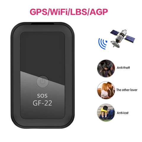 Мини GF22 GF09 GPS-трекер в автомобиле отслеживание в режиме реального времени Противоугонный автомобильный локатор против потери Сильный магнитный позиционер сообщения