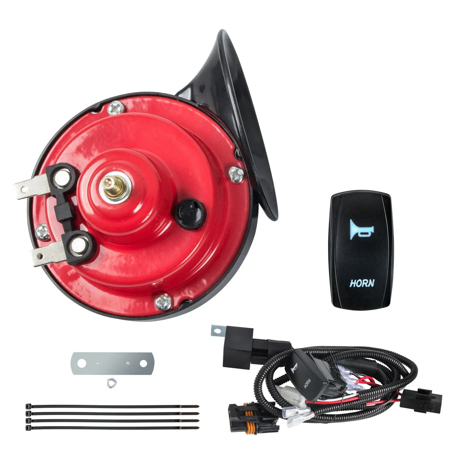 

Универсальный комплект звукового сигнала UTV ATV на 12 В с поворотным переключателем для Polaris RZR 800 XP Ranger Can-Am Maverick X3 Arctic Cat для CF Moto