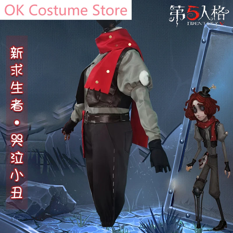 Аниме! Униформа для косплея клоуна Джокера