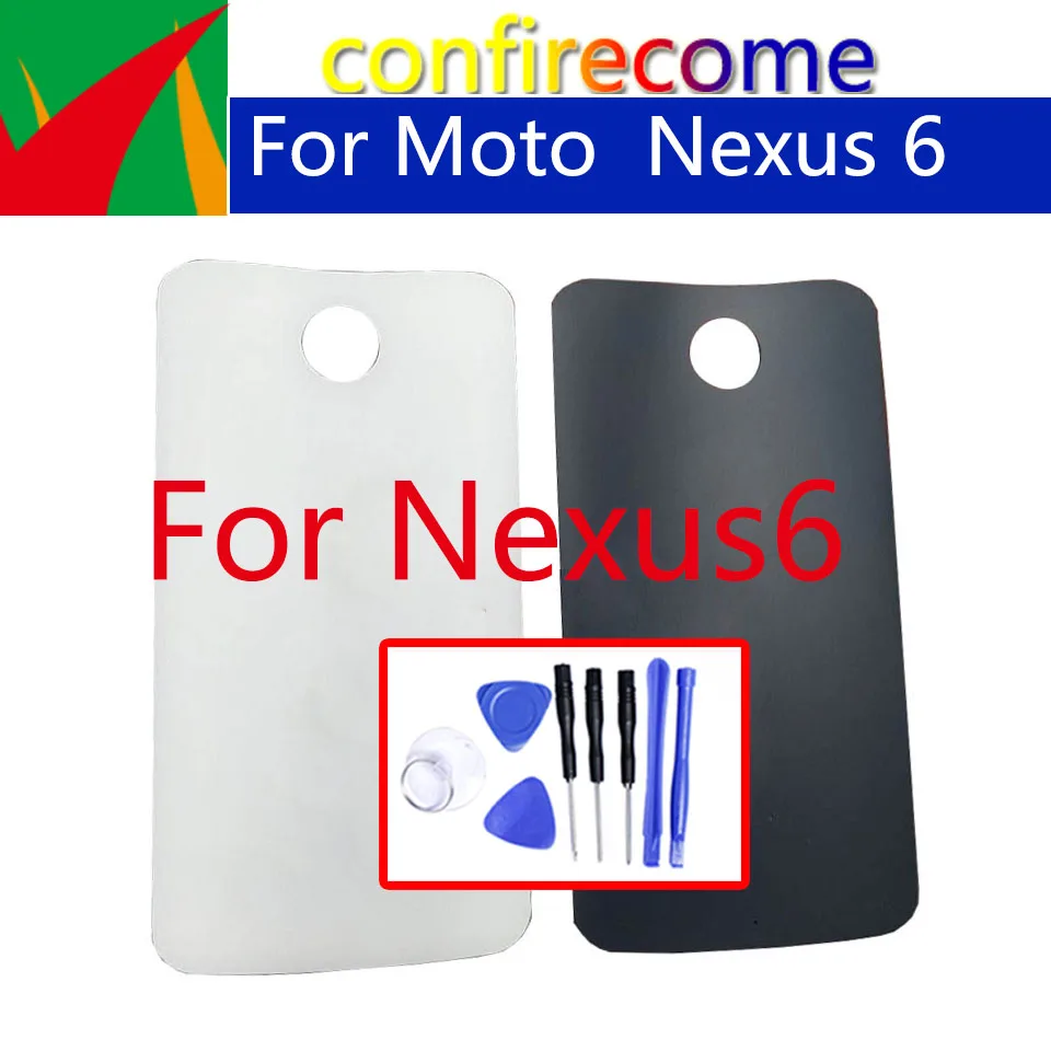 

Крышка батарейного отсека задняя крышка Корпус для Motorola Nexus 6 Nexus6 XT1100 XT1103 замена крышки батарейного отсека