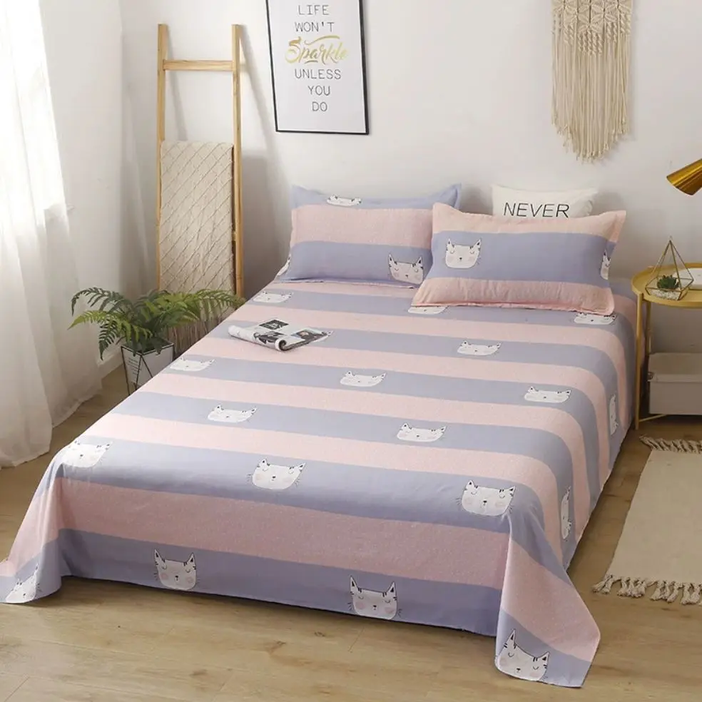 

Polyester Bedding Fitted Sheet Only(no pillowcases)