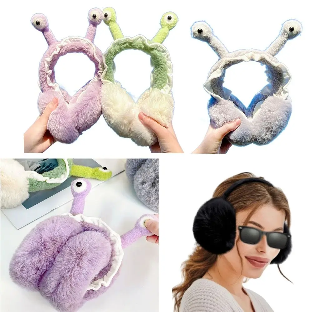 

Men&Women Soft Earflaps Cute Fleece Plush Earmuffs Ear Warmers Ear Protector Winter Ear Muffs