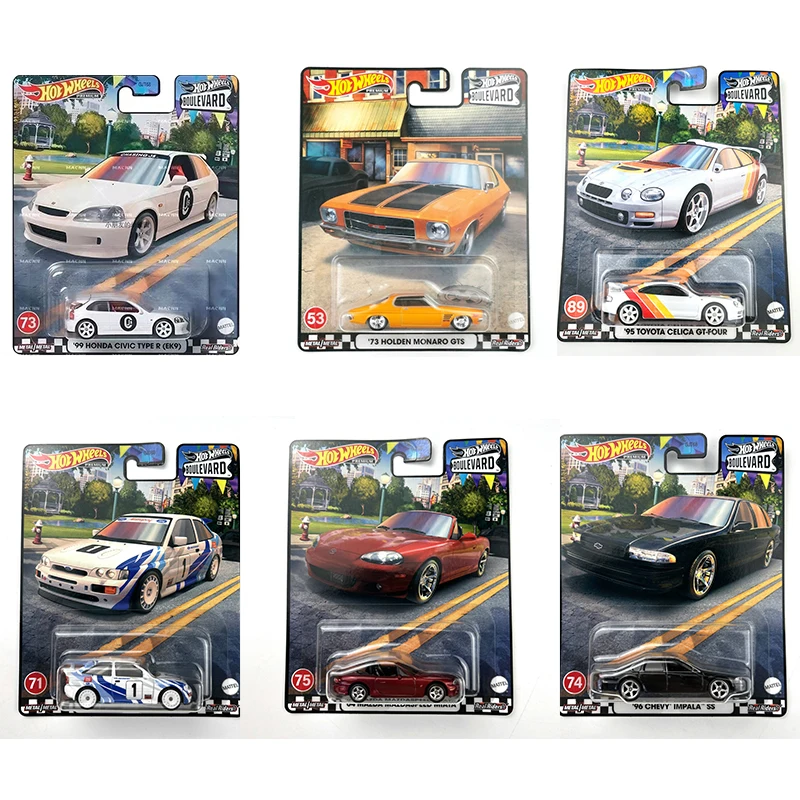 Лидер продаж автомобили на колесах бульвар 73 HOLDEN MONARO GTS 99 HONDA CIVIC TYPE R (EK9) 1/64