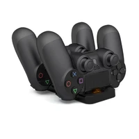 USB Dual Charge Dock For PS4 Controller Gaming Charging Stand Holder For Sony PlayStation Wireless Gamepad Controle Charger