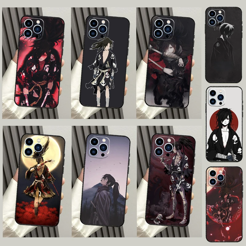 Аниме Чехол Dororo Hyakkimaru для iPhone 11 12 13 14 Pro Max 6 7 8 Plus XS X XR SE 2020 2022 12 13 Mini задняя крышка