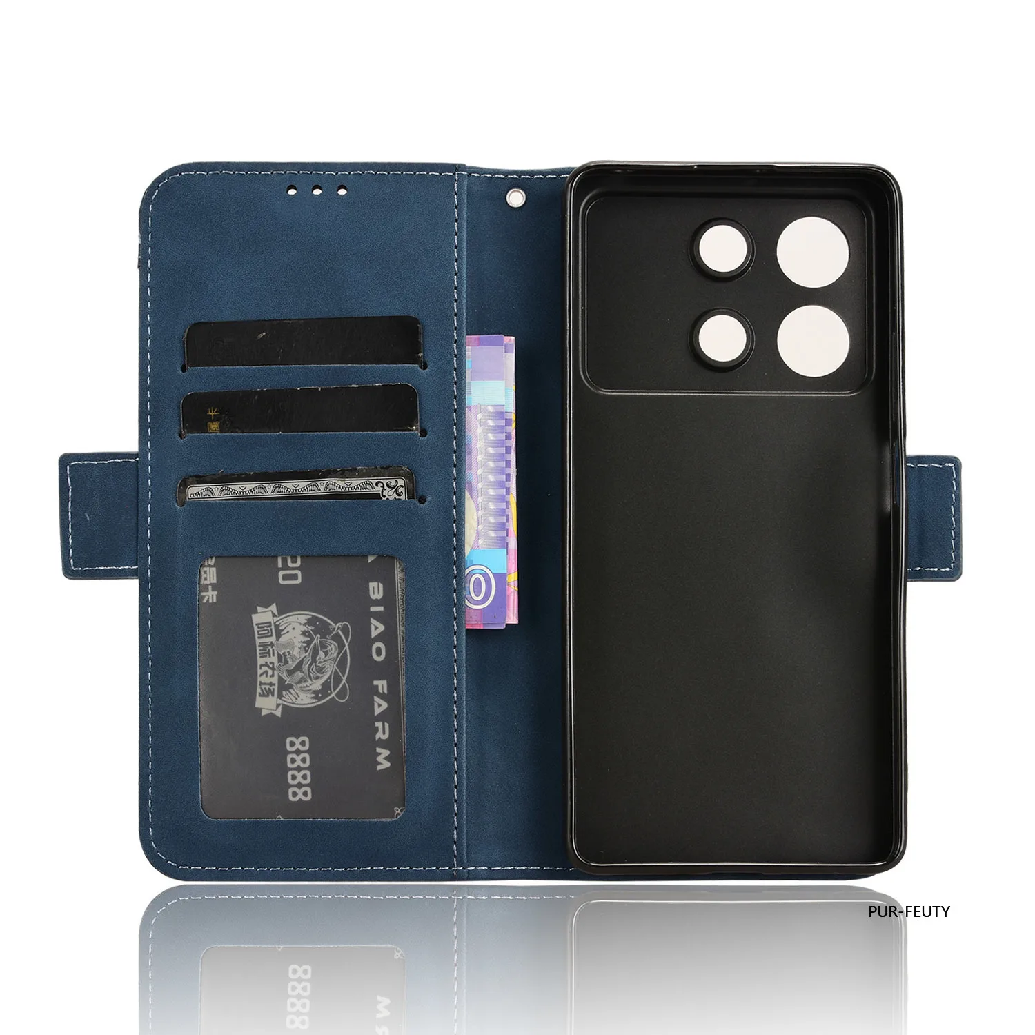 Чехлы с магнитной застежкой для Xiaomi Redmi Note 13R 7 7S K20 Pro